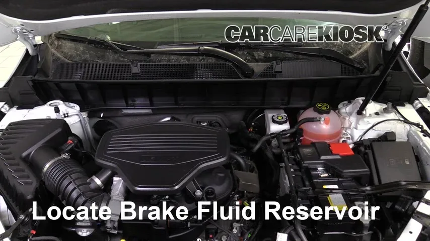 2018 GMC Acadia SLT 3.6L V6 Brake Fluid